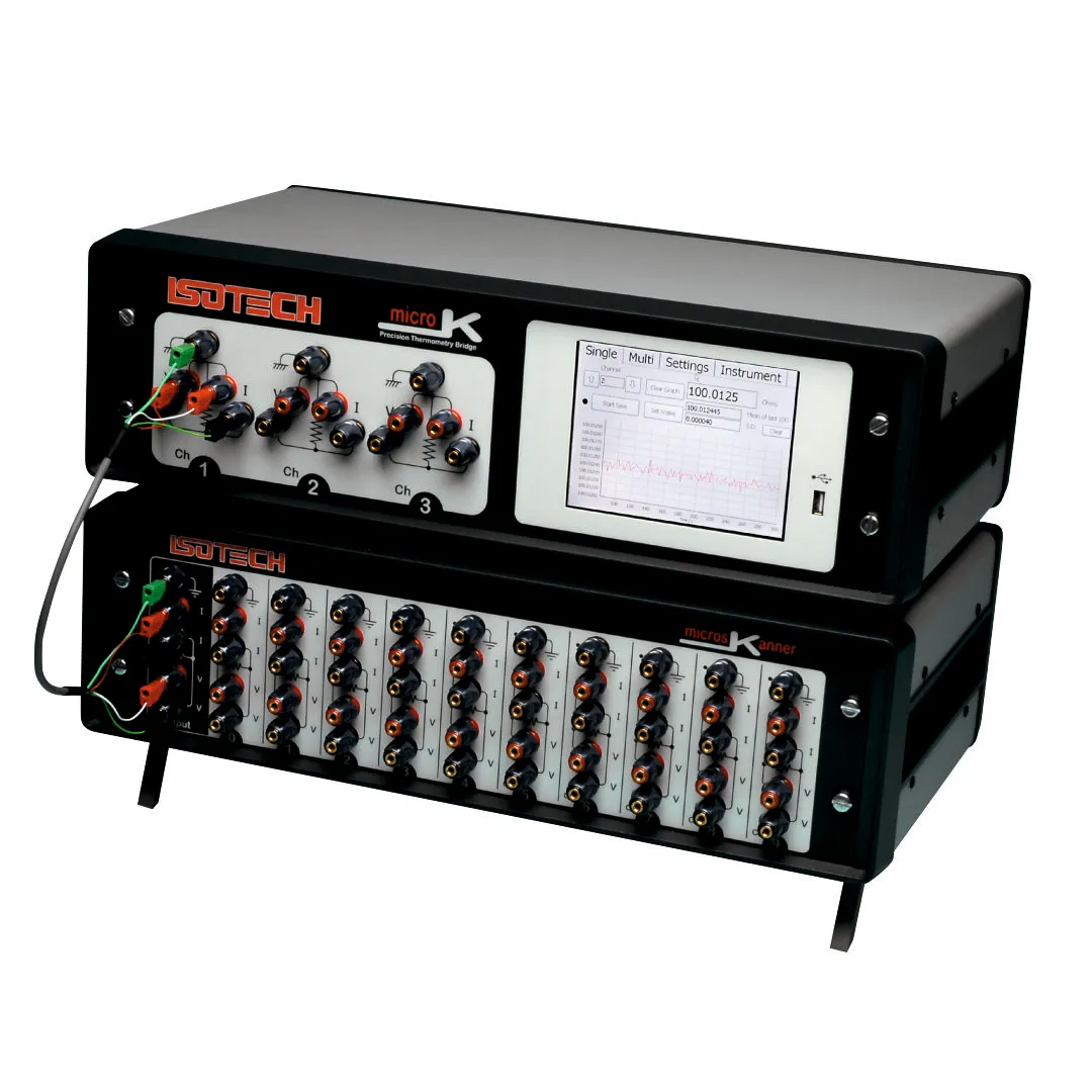 microK Precision Thermometry Bridge