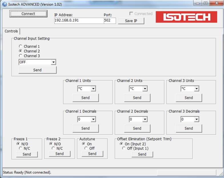 Isotech Advanced Block Configuration Utility Isotech