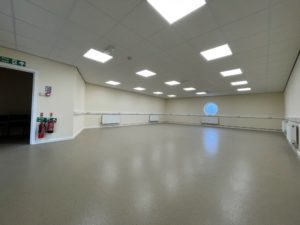 Open space within a building