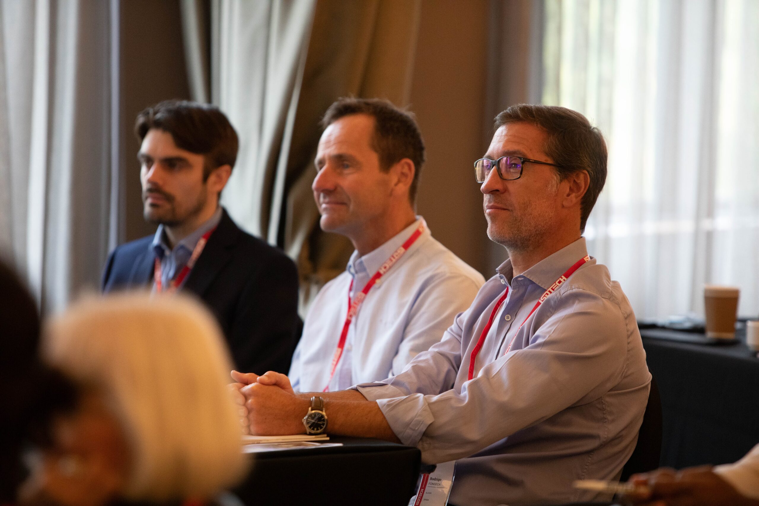 Isotech seminar guests listening to presentation