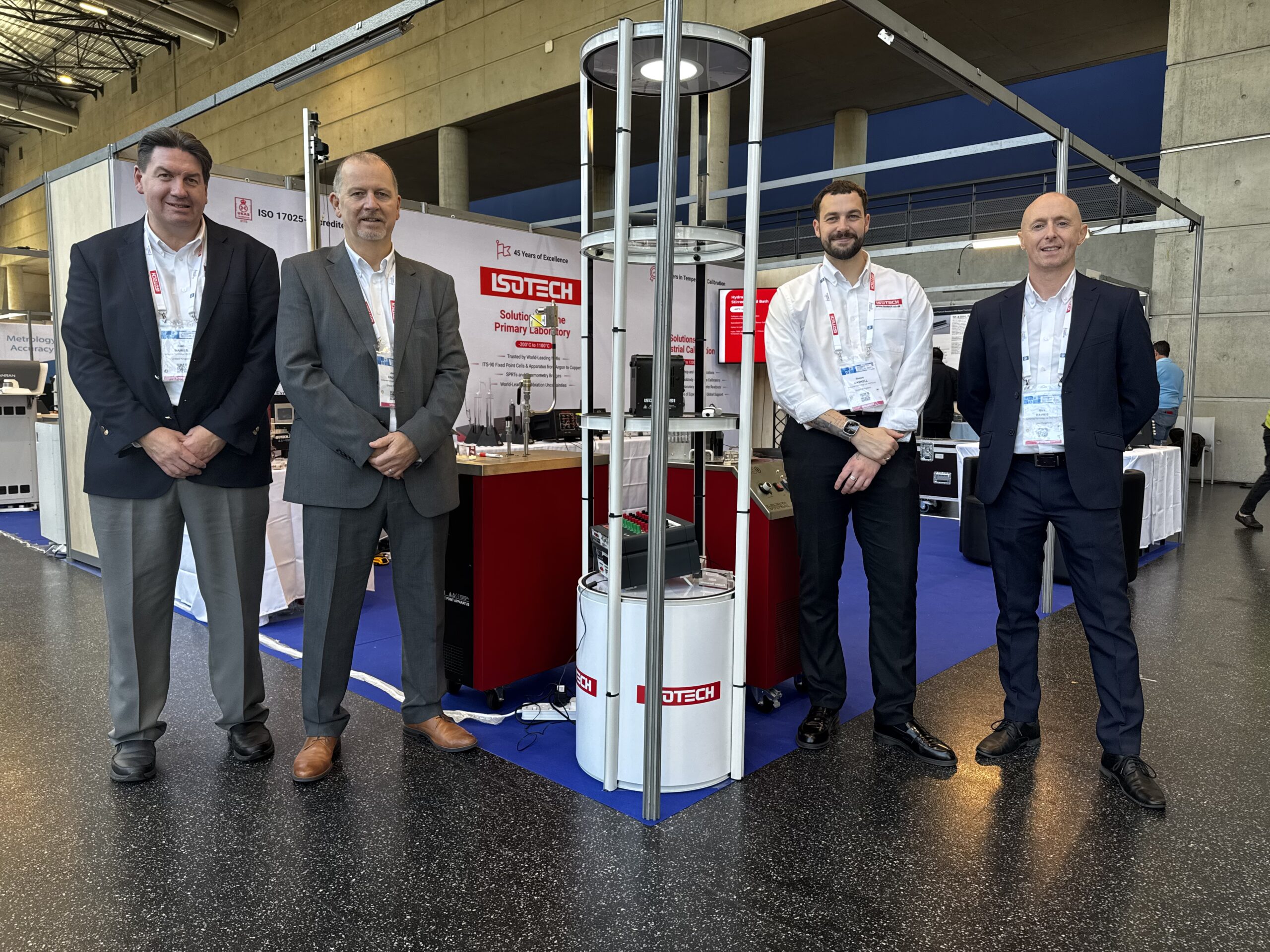 The Isotech Team at TempMeko