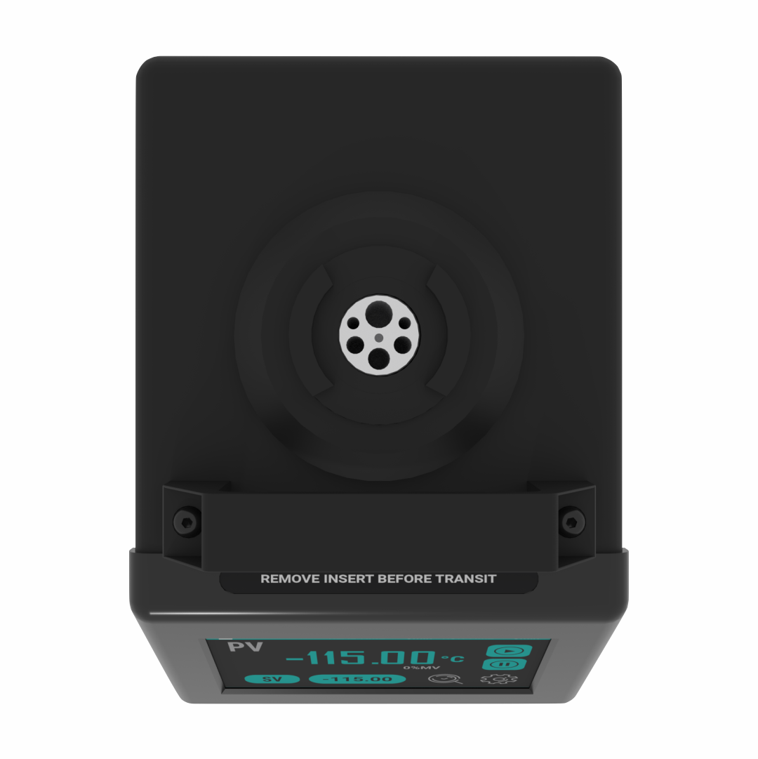 Top view of Isotech Model 526 calibration instrument